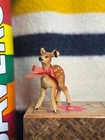 Vintage 1960s Steiff 5  Spotted Fawn Deer With Button In Ear