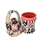 Kuba Royal Beaded Basket Congo