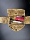 Vintage Antique American Military Wwi Navy Gillette Razor Set In Pouch