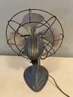 Vintage Westinghouse Electric Desk Fan 12  Blade Cage Metal Art Deco Works