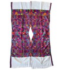 San Pedro Guatemalan Huipil   Handwoven 2-panel V-neck Mayan Top
