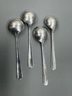 Vintage Towle Sterling Silver Candlelight Cream round Soup Spoons  - Set Of 4