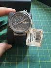 Mido Baroncelli Automatic Chronometer Chronograph Day date Black Dial Rubber