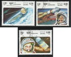 Cambodia 1985 7v  Cto Nh Space Rockets Satellites Astronauts