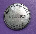    new Listing     New Design Multnomah Falls Retro Lodge Token