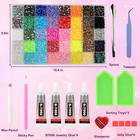 40 000-piece Bedazzling Kit  40 Colors  3mm Jelly Ab Resin Rhinestones