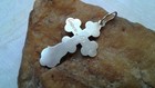 Vintage Sterling Silver Hand-engraved Orthodox Cross Crucifix  save And Protect 