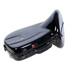 Crossrock Fiberglass Case  For Undetachable Bell French Horn  Backpack Straps