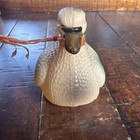 Antique Vintage Celluloid Toy Figure Swan Duck Ornament