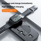 3 In 1 Wireless Charging Dock Station 15w Fast Charge For Iphone Iwatch Airpods