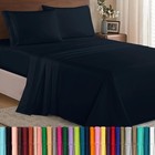 Luxury 1500  Hotel Quality Microfiber 4-piece Sheet Set - Wrinkle Resistant     