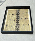 Traditional Original Antique Central African Kuba Raffia Ceremonial Cloth