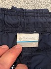 Columbia Pfg Backcast Fishing Shorts Women s M Navy Blue Active Outdoor Fl0073