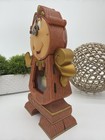 Disney Parks Beauty And The Beast Cogsworth Clock Boxed Working Pendulum