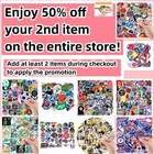 50pc Waterproof Vinyl Stickers Nfl Teams Luggage Phone Laptop Water Bottle Auto