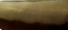 Antique 19c French Silk Faille Wide Trim Ribbon 6  1 4  X 40  Dark Olive Green