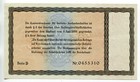 Germany 50 Reichsmark 1934 Konversionskasse Conversion Fund Note Aunc  Series D