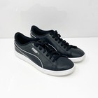 Puma Womens Vikky V2 374512-02 Black Casual Shoes Sneakers Size 8