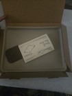 Pampered Chef Small Bar Pan Classic Family Heritage Stoneware  1448 With Scraper