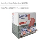 Howard Leight By Honeywell Firmfit Disposable Foam Earplugs  Polybag  200-pairs