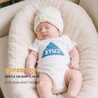 Baby Beanie Bow Hats Infant Toddler Winter Soft Knit Kids Warm Caps Boys