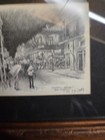 Vintage Don Davey 1980 Bourbon Street New Orleans Art Drawing Signed Framed