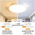 Led Panel Ceiling Light Ultra Thin Flush Mount Kitchen Home Kitchen Fixture Lamp