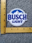 1 Busch Light Beer Iron On Patch  Free Shipping
