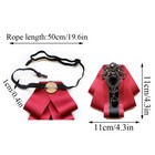 Mens Bow Tie Pre-tied Fashion Novelty Adjustable Tuxedo Bowtie Wedding Necktie