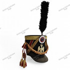 French Napoleon Military Helmet Of Chasseurs Army Shako Of Young Guard Infantry