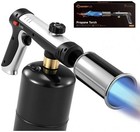 Sakerplus Propane Torch 3272  f Flame Thrower Gun With Adjustable Black 