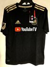 Adidas Mls Jersey Los Angeles Football Club Team Youth Black Size Large