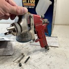 Snap On Tools Air Paint Spray Gun Bf700 Hvlp Red Painting Tool W extra Parts