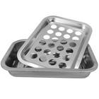  1 Set Communion Trays For Churches  10 41x7 66  Stainless Steel Communion Set -