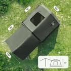 Naizea Inflatable Tent With Skylight Blow Up Tents W pump Stove Jack 6 Person