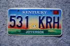 Kentucky Sunshine License Plate