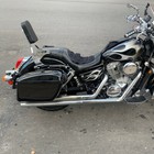 Large Hard Saddlebags Bags Motorcycle Luggage Trunk For Harley Sportster Softail