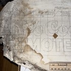 Vintage Outdoor Ad Sample Mock-up Ye Cocke   Kettle Motel Restaurant Seabrook Nh
