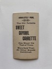 1800 s Sweet Caporal Cigarette Tobacco Card Photograph Miss Benney Rare