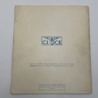 Through All Europe By Train Railroad Timetable 1953 C i c e  Vintage Original