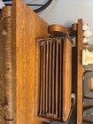 Antique Wooden Tobacco Leaf Drying Cigar Mold Box With Individual Drawers