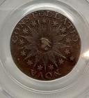 1783 Nova Constellatio Pointed Rays  Small Us Pcgs Au-50