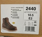 Men   s Size 10 m Red Wing 2440  Water Proof Safety Toe Slip Resistance Work Boots
