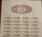 Japan 25 Yen War Malitary Japanese Treasury Bond Loan Stock Certificate Deco