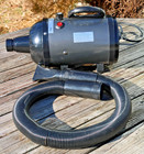 Aiiyme Sh-168 Professional Dog Dryer 3200w Charcoal Metal Flake With Flat Nozzle