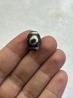 Rare Collectible Ancient Tibetan Himalayan Banded Agate Bead Unique Eye Pattern