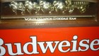 Vintage Anheuser-busch Budweiser Beer Clydesdales Hanging Pool Table Bar Light