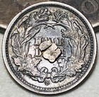 1864 S Seated Liberty Half Dime 5c Civil War Date Us Silver Coin Cc25161