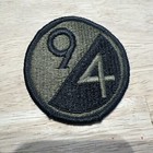 Vietnam Era U s  Army 94th Infantry Division Old Subdued Merrow Edges Gb Patch