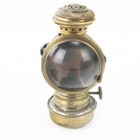 Mb   Co   Antique Bicycle Carriage Kerosene Safety Lamp Vintage The Dazzler
